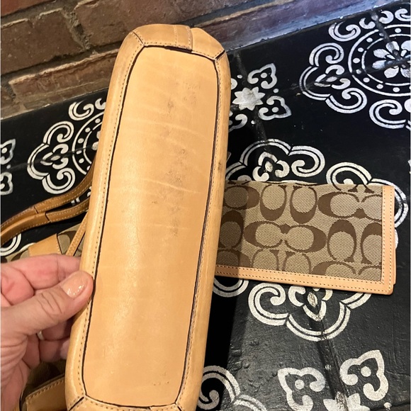 Coach Bag, Wallet and Checkbook Cover Bundle - Picture 3 of 13